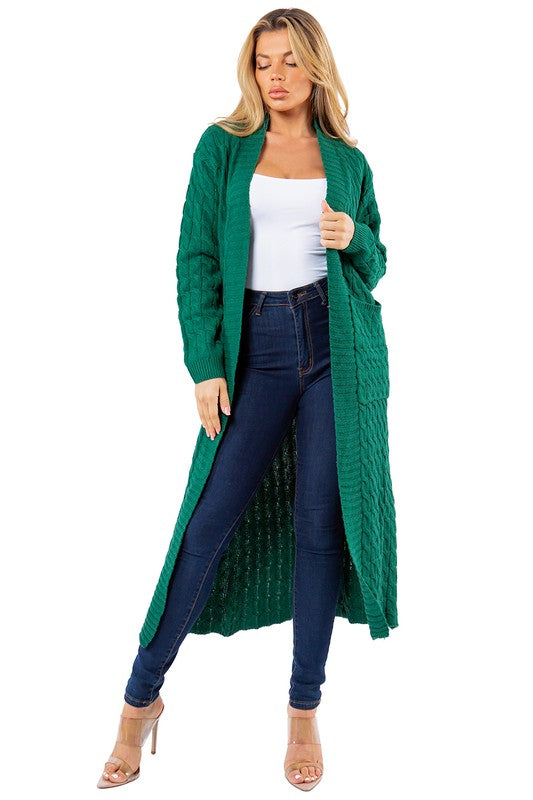 Long Maxi Sweater Cardigan β Cozy Layers for Fall and Winter πβοΈ