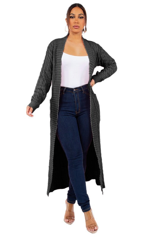 Long Maxi Sweater Cardigan β Cozy Layers for Fall and Winter πβοΈ
