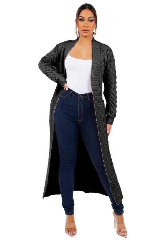 Long Maxi Sweater Cardigan β Cozy Layers for Fall and Winter πβοΈ