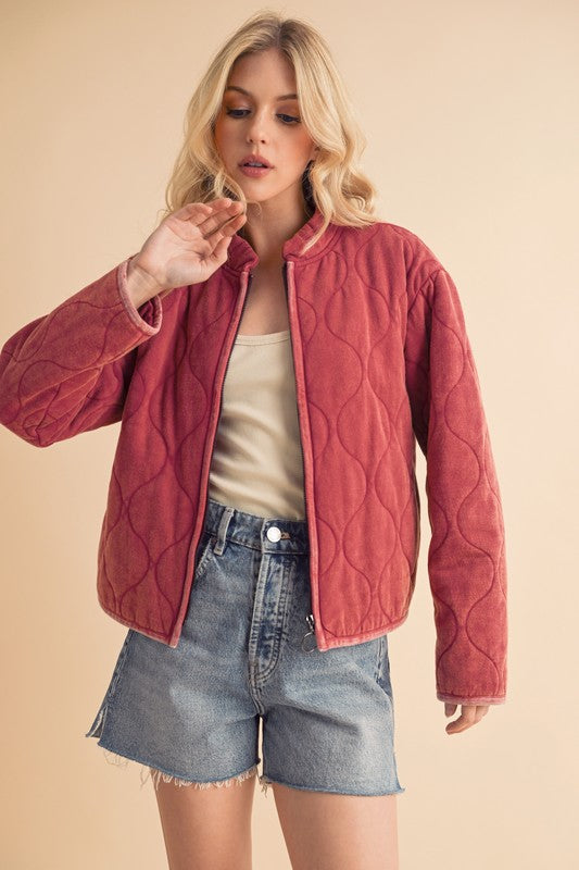 Kendl Quilted Jacket – Vintage Vibes, Everyday Comfort ✨