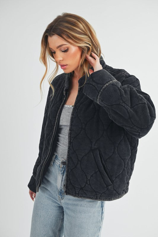 Kendl Quilted Jacket – Vintage Vibes, Everyday Comfort ✨
