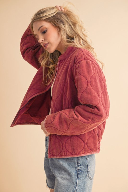 Kendl Quilted Jacket – Vintage Vibes, Everyday Comfort ✨