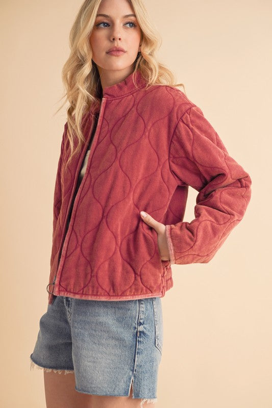 Kendl Quilted Jacket – Vintage Vibes, Everyday Comfort ✨
