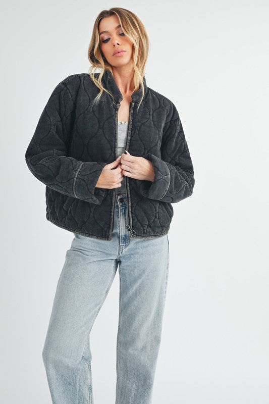 Kendl Quilted Jacket – Vintage Vibes, Everyday Comfort ✨