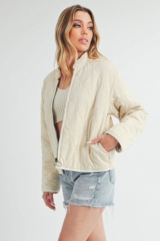 Kendl Quilted Jacket – Vintage Vibes, Everyday Comfort ✨