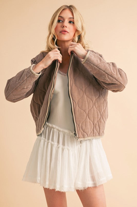 Kendl Quilted Jacket – Vintage Vibes, Everyday Comfort ✨