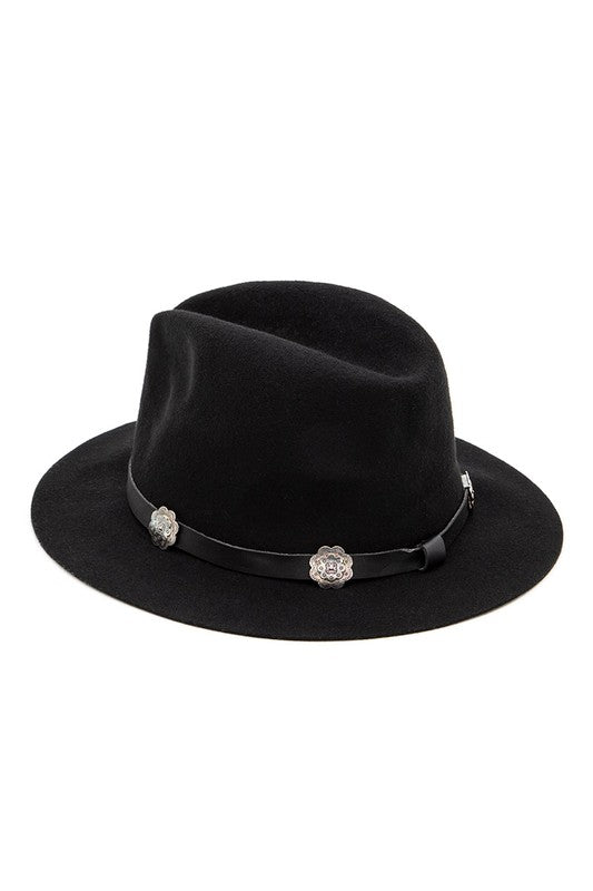 Western Fedora with Concho Band – Rugged Elegance 🤠