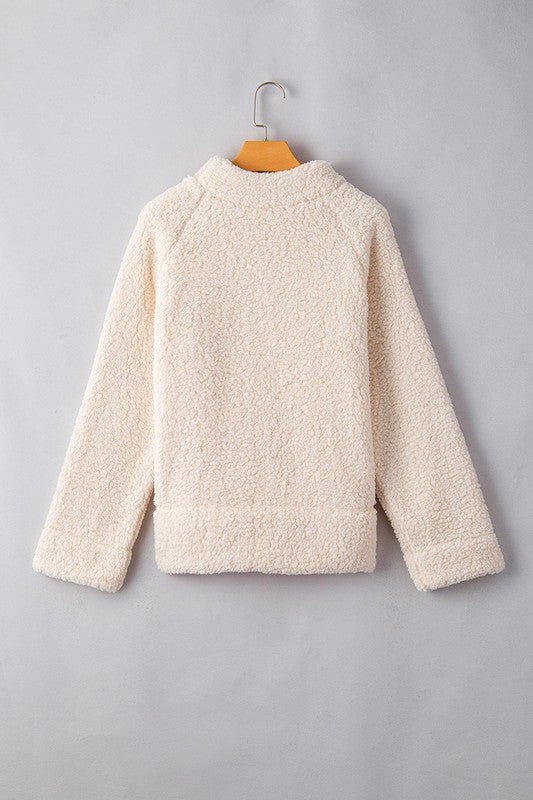 Fleece High Neck Pullover – Cozy & Effortless Comfort ❄️