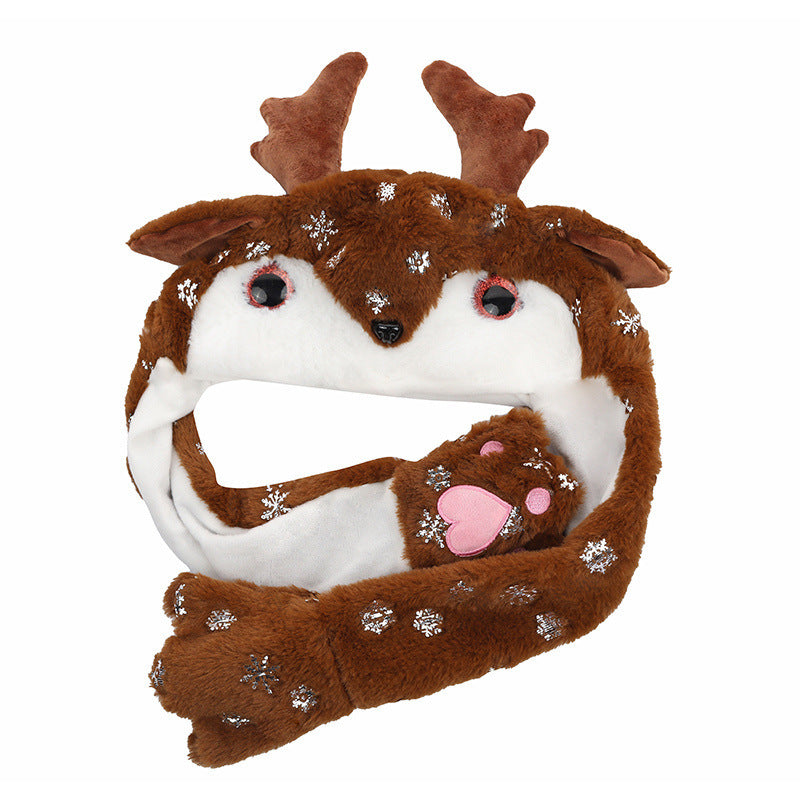 Jolly & Fun Movable Christmas Hat
