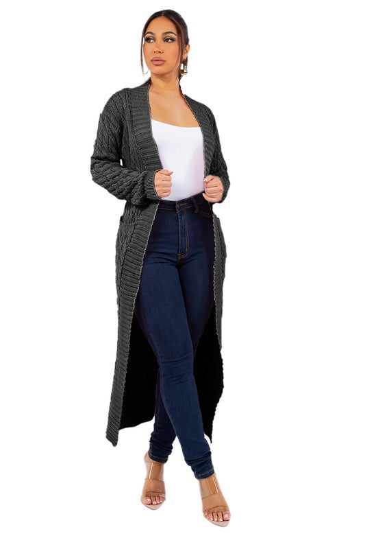 Long Maxi Sweater Cardigan – Cozy Layers for Fall and Winter 🍂❄️