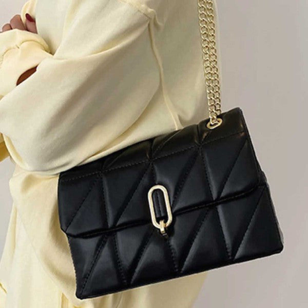 Karah Quilted Shoulder Bag – Effortlessly Stand Out ✨