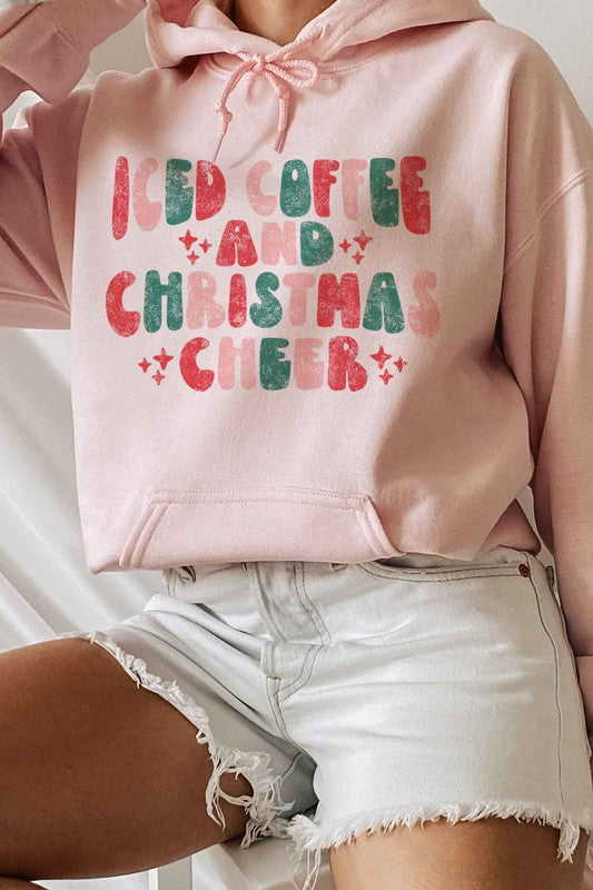 Iced Coffee Cheers Hoodie – Cozy Plus-Size Perfection