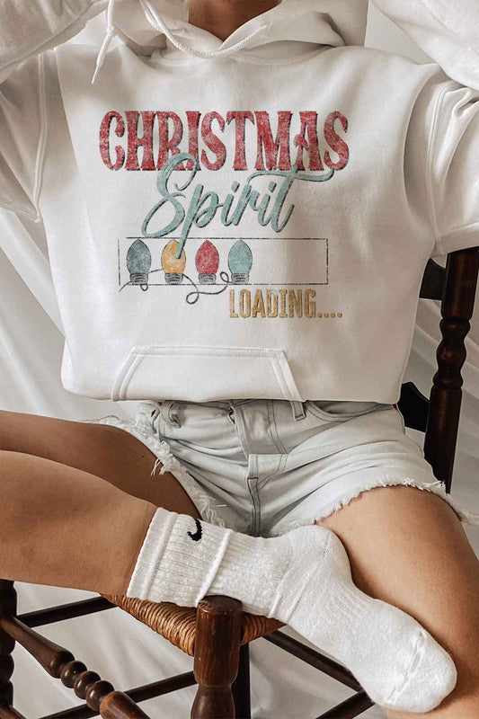 Loading Christmas Spirit Graphic Hoodie – The Cozy Countdown to Christmas