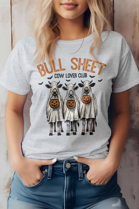 Vintage Bull Sheet Halloween Graphic Tee