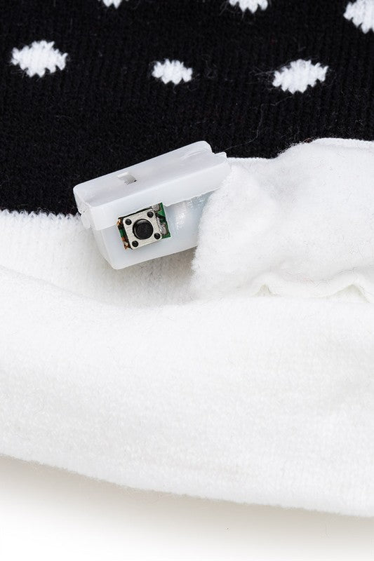 LED Christmas Light-Up Beanie Pack – Shine Bright This Season 🎅✨
